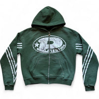 Prestige Big P Zip-Up Hoodie - Green