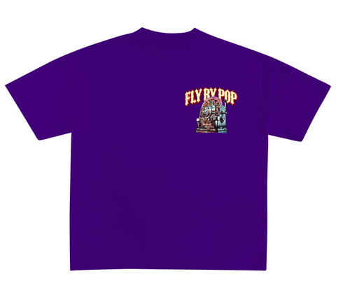 Fly By Popularity Flying Fish T-Shirt – Bold Urban Streetwear with Dynamic Design