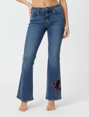 3 Polka Dot Hearts Bootcut Jean