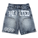 VTILTED Formula Jorts – Blue Wash