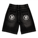 VTILTED Formula Jorts – Black Wash