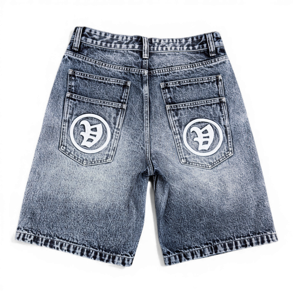 VTILTED Formula Jorts – Blue Wash