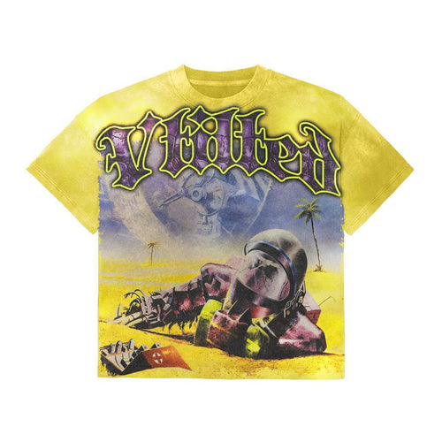 VTILTED “Left Alone” Tee – Yellow Wash