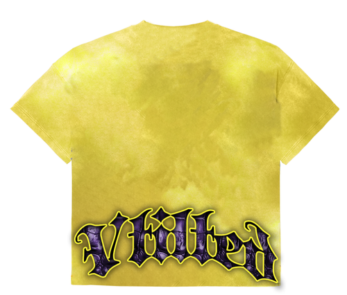 VTILTED “Left Alone” Tee – Yellow Wash
