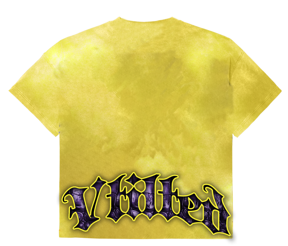 VTILTED “Left Alone” Tee – Yellow Wash