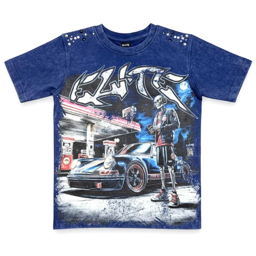 Elite Premium Denim YB Night Premium Embellished Kids Tee