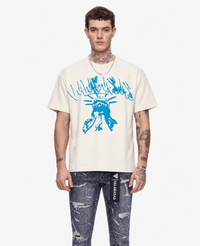 VALABASAS "Liberty" Tee – Cream