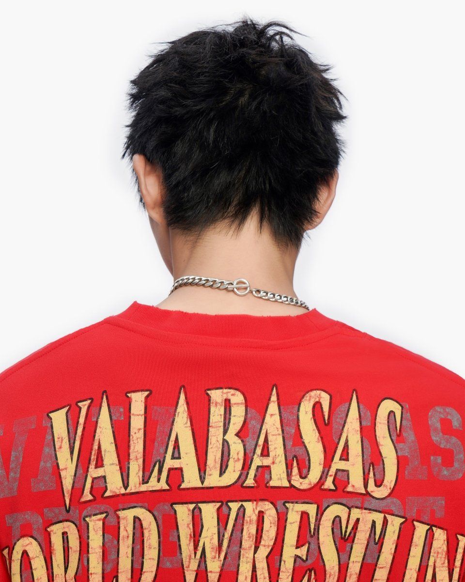 VALABASAS "VWE" Tee – Red