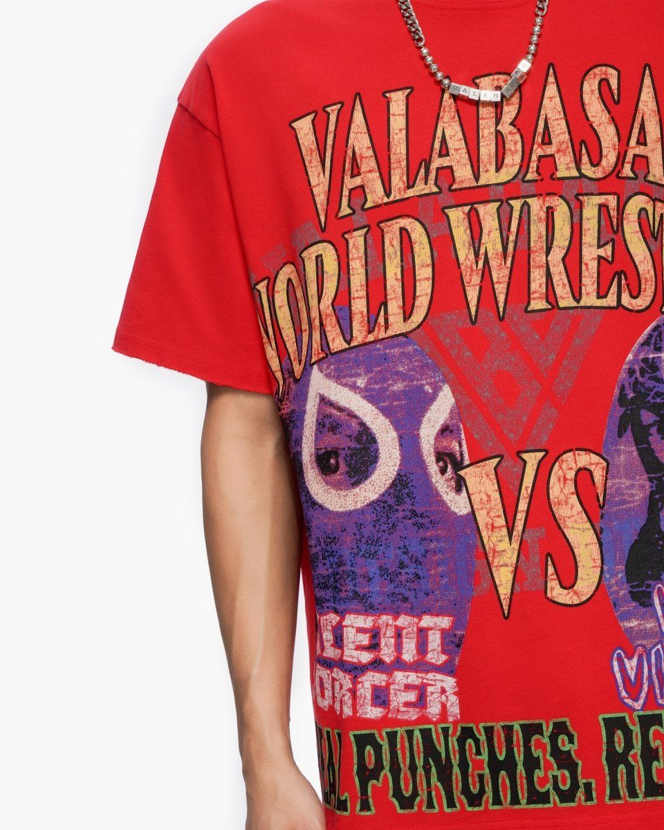 VALABASAS "VWE" Tee – Red