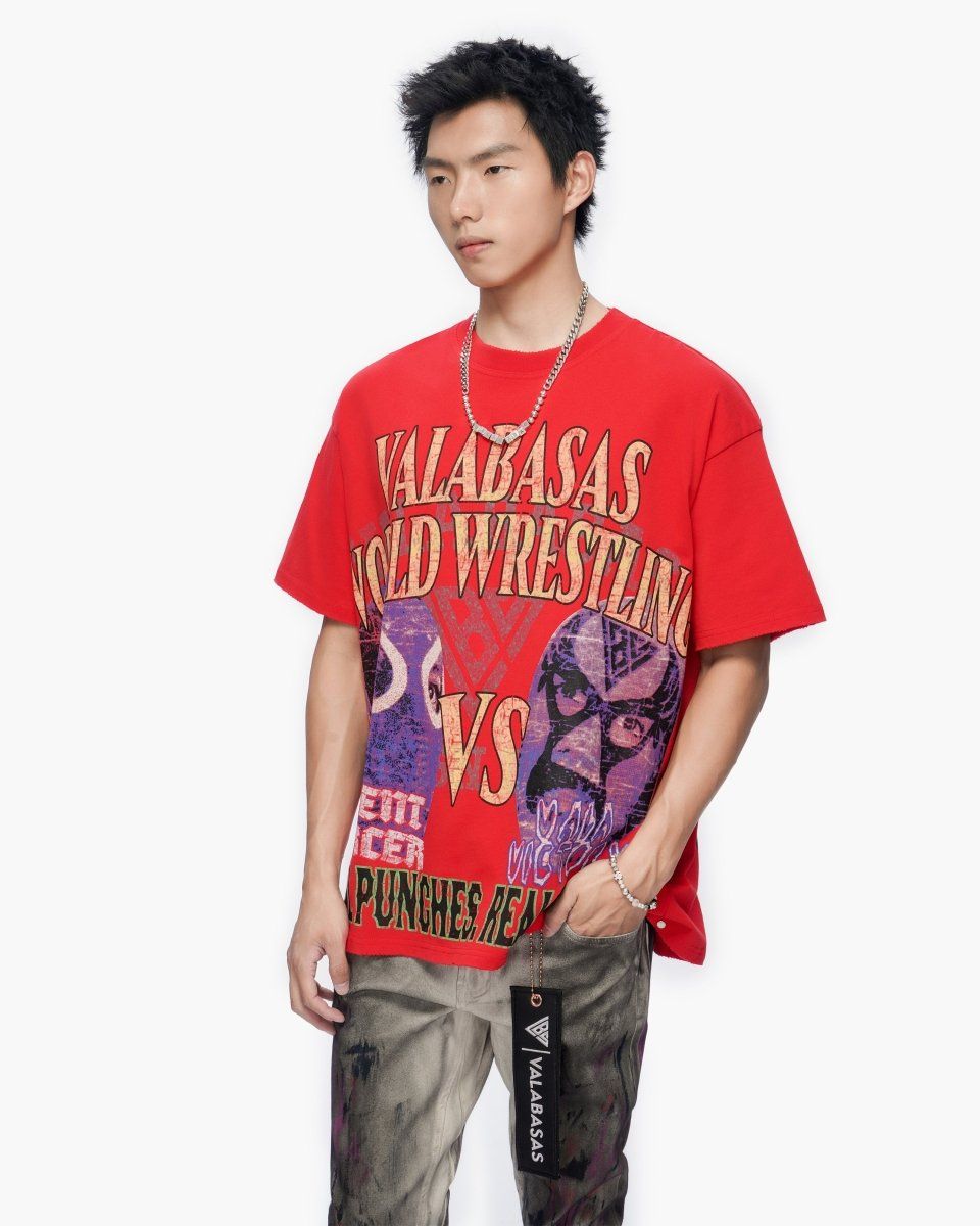 VALABASAS "VWE" Tee – Red