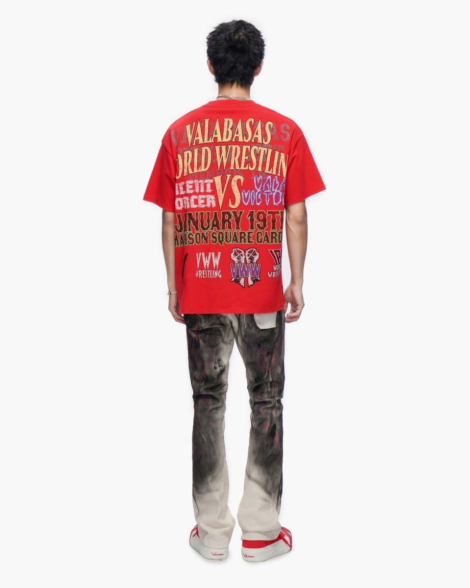 VALABASAS "VWE" Tee – Red