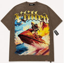 VTILTED “Tropical” Tee – Brown