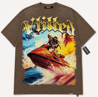 VTILTED “Tropical” Tee – Brown