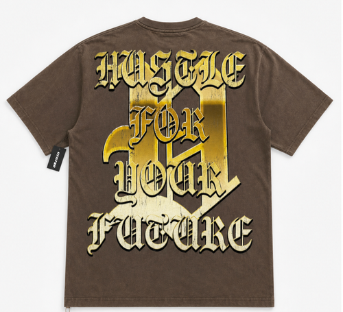 VTILTED “Tropical” Tee – Brown