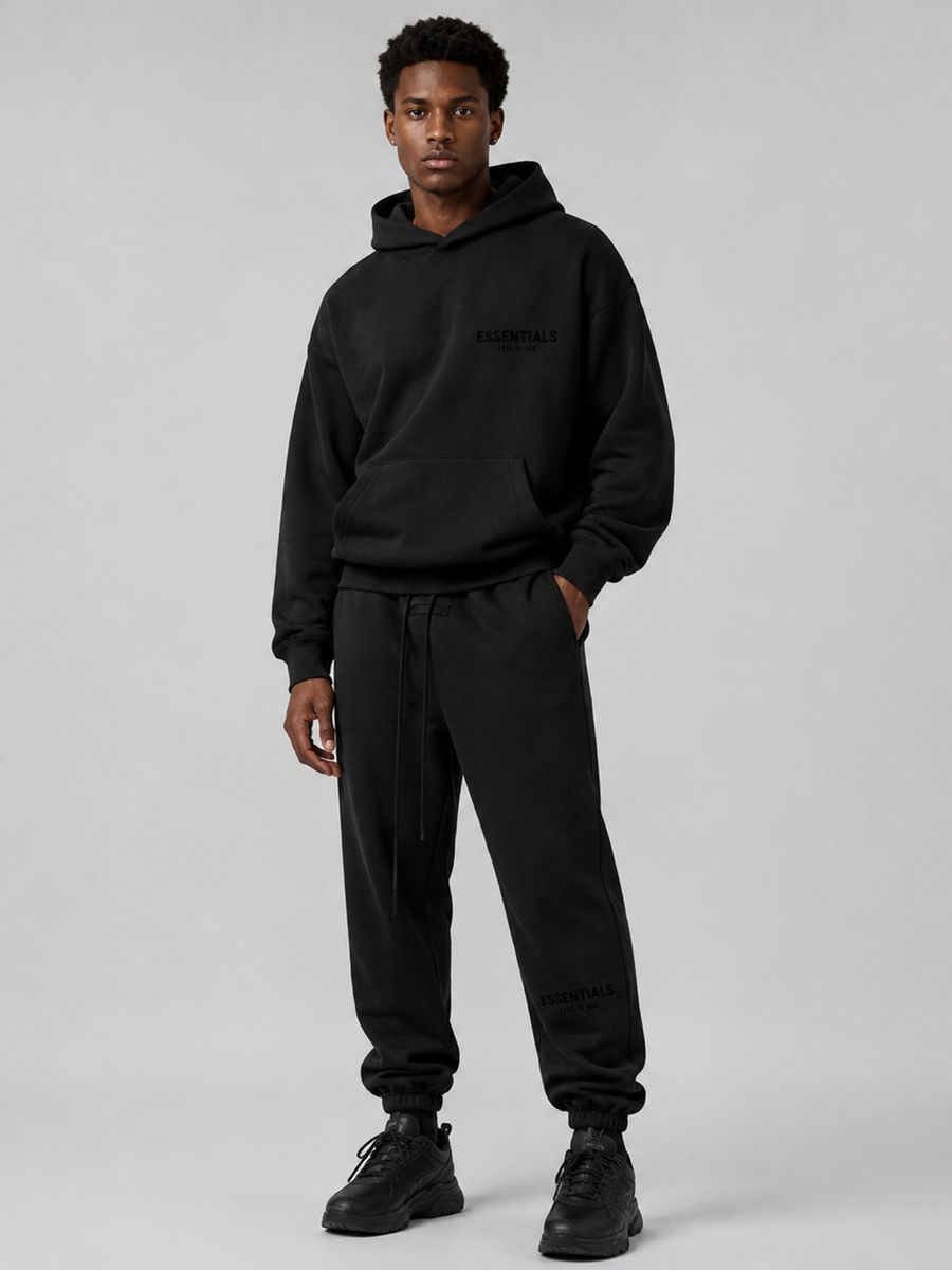 Fear of God Essentials Sweatpants - Stretch Limo Black