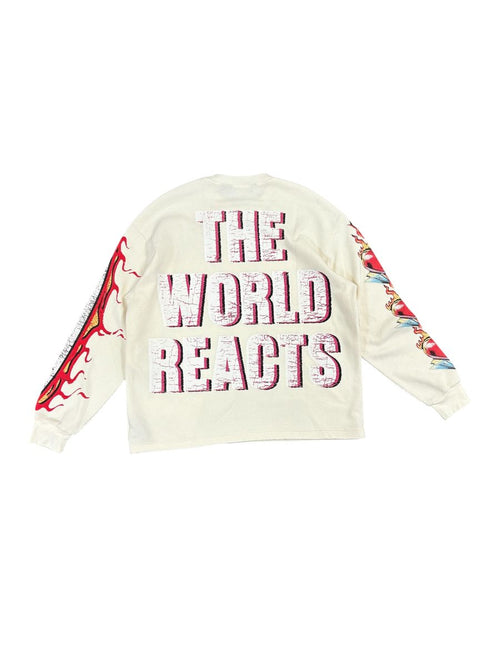 VALABASAS “Risky” Long Thermal Tee – Cream