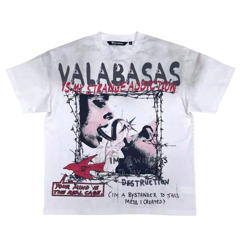 VALABASAS Bystander White Tee in White