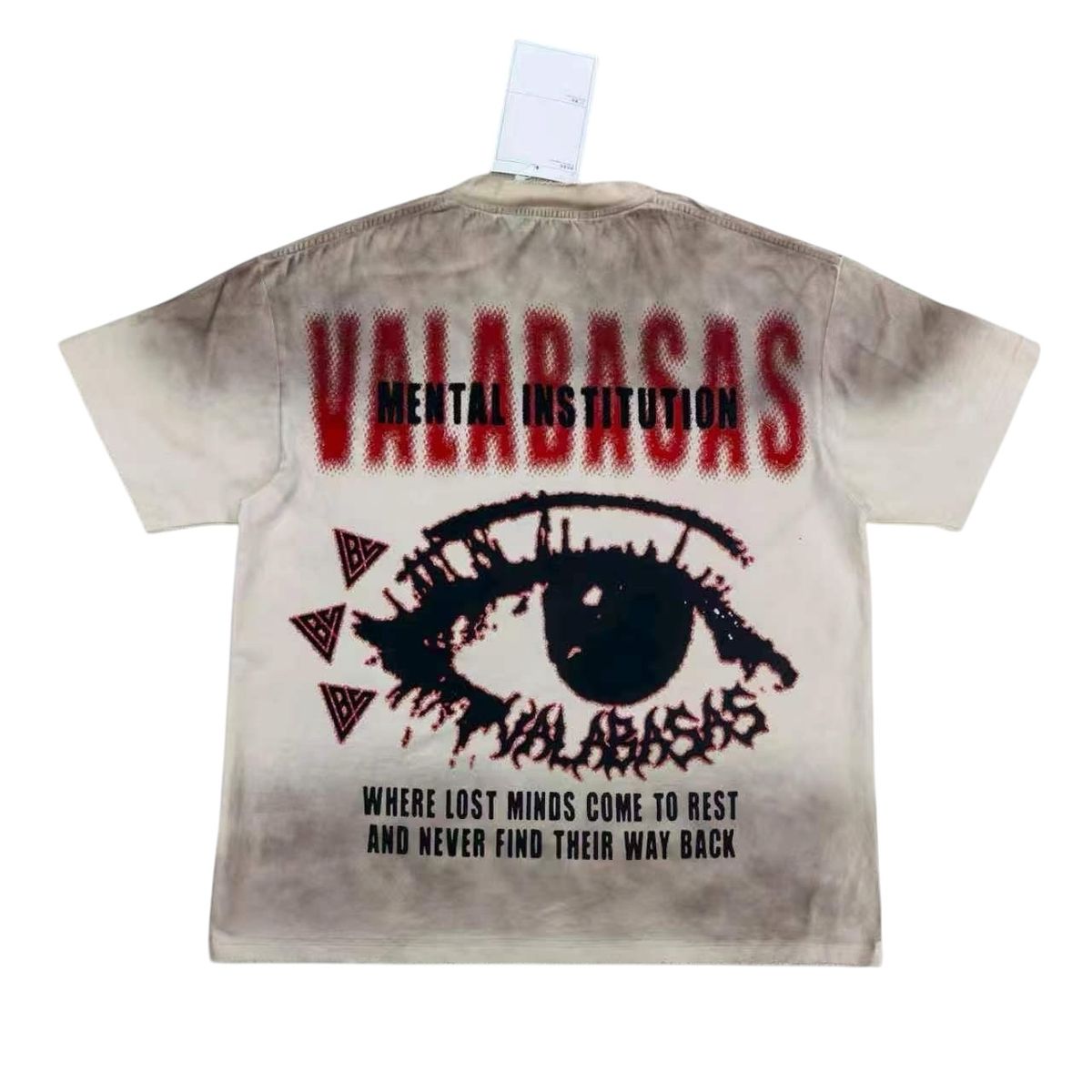 VALABASAS Cloned Cream Tee in Cream