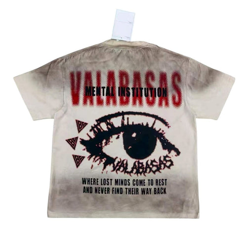 VALABASAS Cloned Cream Tee in Cream