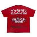 VALABASAS Punk Fest Red Tee