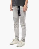 VALABASAS Mr. Biker Snow Grey Skinny Jeans