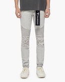 VALABASAS Mr. Biker Snow Grey Skinny Jeans