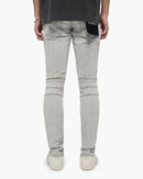 VALABASAS Mr. Biker Snow Grey Skinny Jeans