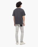 VALABASAS Mr. Biker Snow Grey Skinny Jeans