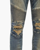 VALABASAS Mr. Biker Vintage Blue Skinny Jeans