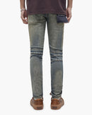 VALABASAS Mr. Biker Vintage Blue Skinny Jeans