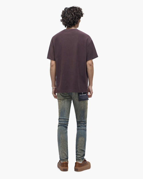 VALABASAS Mr. Biker Vintage Blue Skinny Jeans