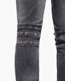 VALABASAS Mr. Biker Grey Skinny Jeans