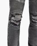 VALABASAS Mr. Biker Grey Skinny Jeans