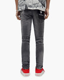 VALABASAS Mr. Biker Grey Skinny Jeans