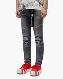 VALABASAS Mr. Biker Grey Skinny Jeans
