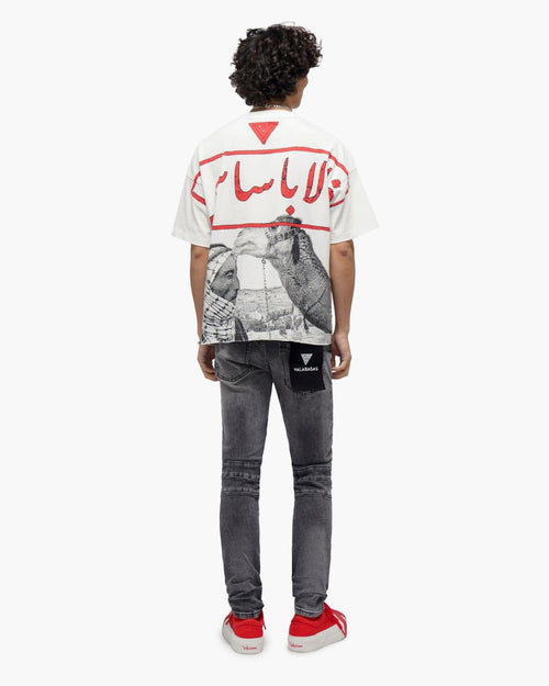 VALABASAS Mr. Biker Grey Skinny Jeans