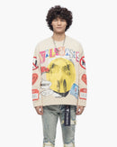 VALABASAS My Name Is Cream Long Sleeve Tee