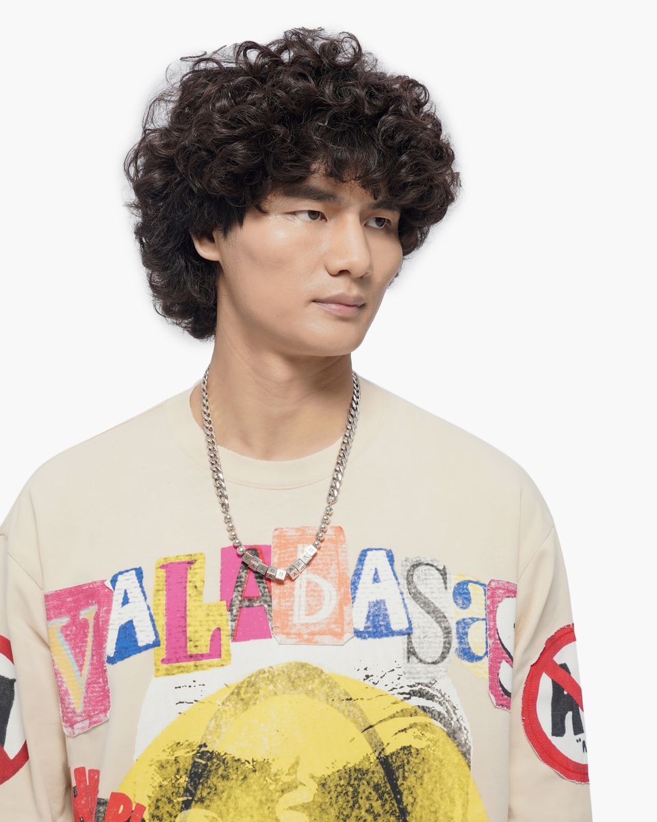 VALABASAS My Name Is Cream Long Sleeve Tee