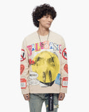 VALABASAS My Name Is Cream Long Sleeve Tee