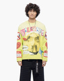 VALABASAS My Name Is Highlighter Long Sleeve Tee