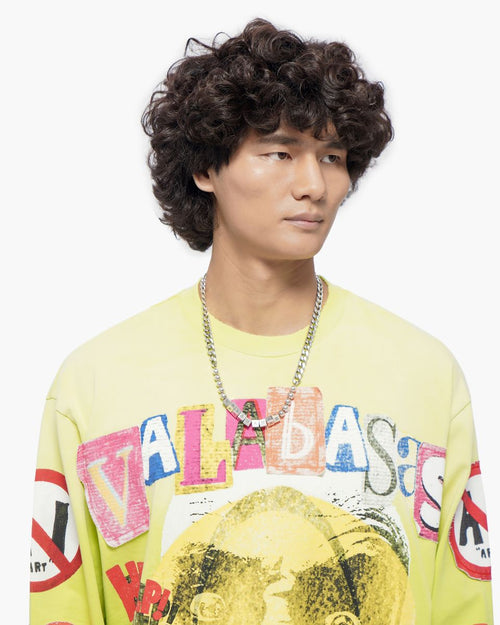 VALABASAS My Name Is Highlighter Long Sleeve Tee