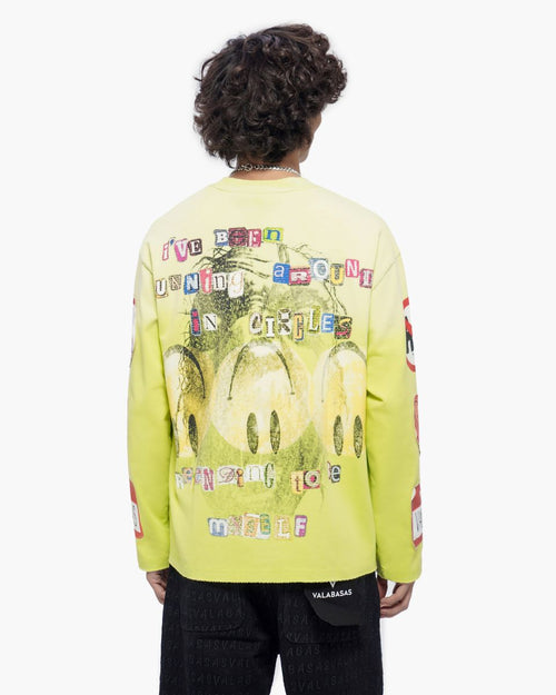 VALABASAS My Name Is Highlighter Long Sleeve Tee