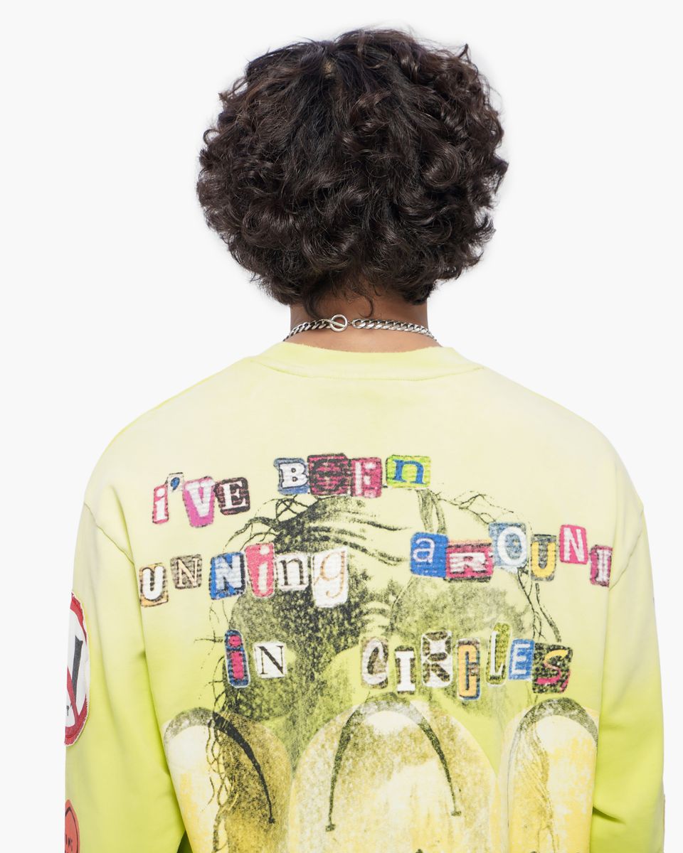 VALABASAS My Name Is Highlighter Long Sleeve Tee
