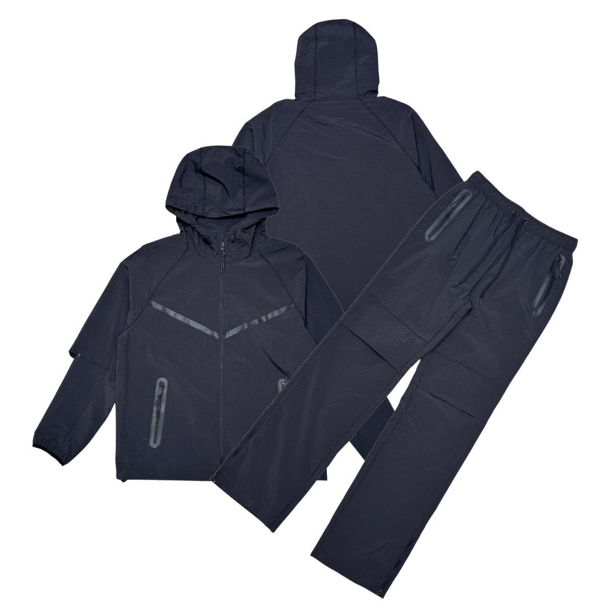 Civilized Men's Nylon Tech Tracksuit Set
