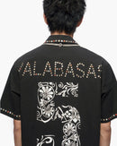 VALABASAS "Framework" Black Button Down Shirt