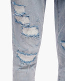 VALABASAS "Ilyas" Light Blue Wash Skinny Jeans