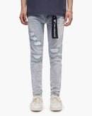 VALABASAS "Ilyas" Light Blue Wash Skinny Jeans