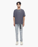 VALABASAS "Ilyas" Light Blue Wash Skinny Jeans