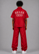 Focus Men's Heartless Nylon Shirt & Snap Pants 2-Piece Set
