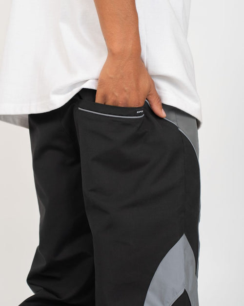 EPTM Capture Pants in Black / Grey